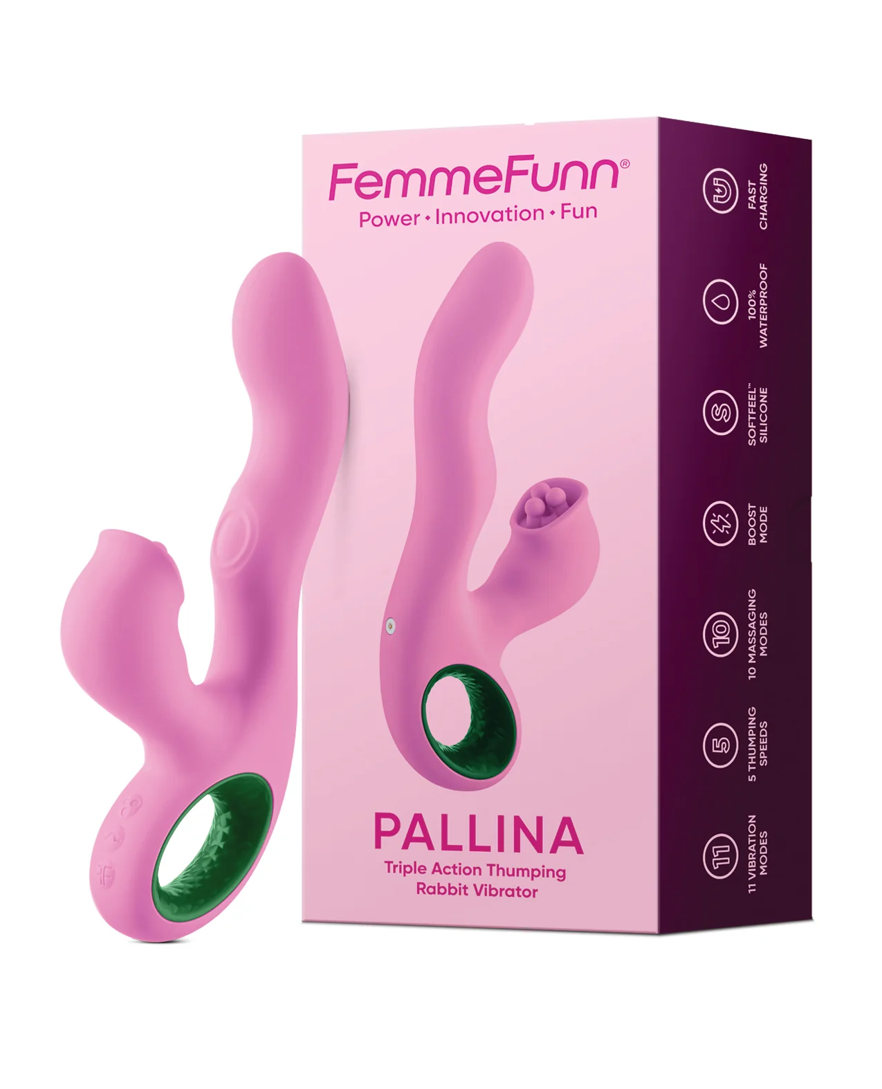 Femme Funn Pallina Triple Action Rabbit