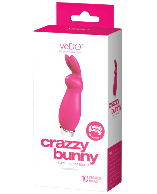 Vedo Crazzy Bunny Rechargeable Bullet