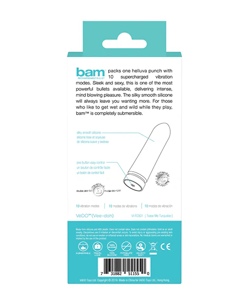 Vedo Bam Rechargeable Bullet - Image 3