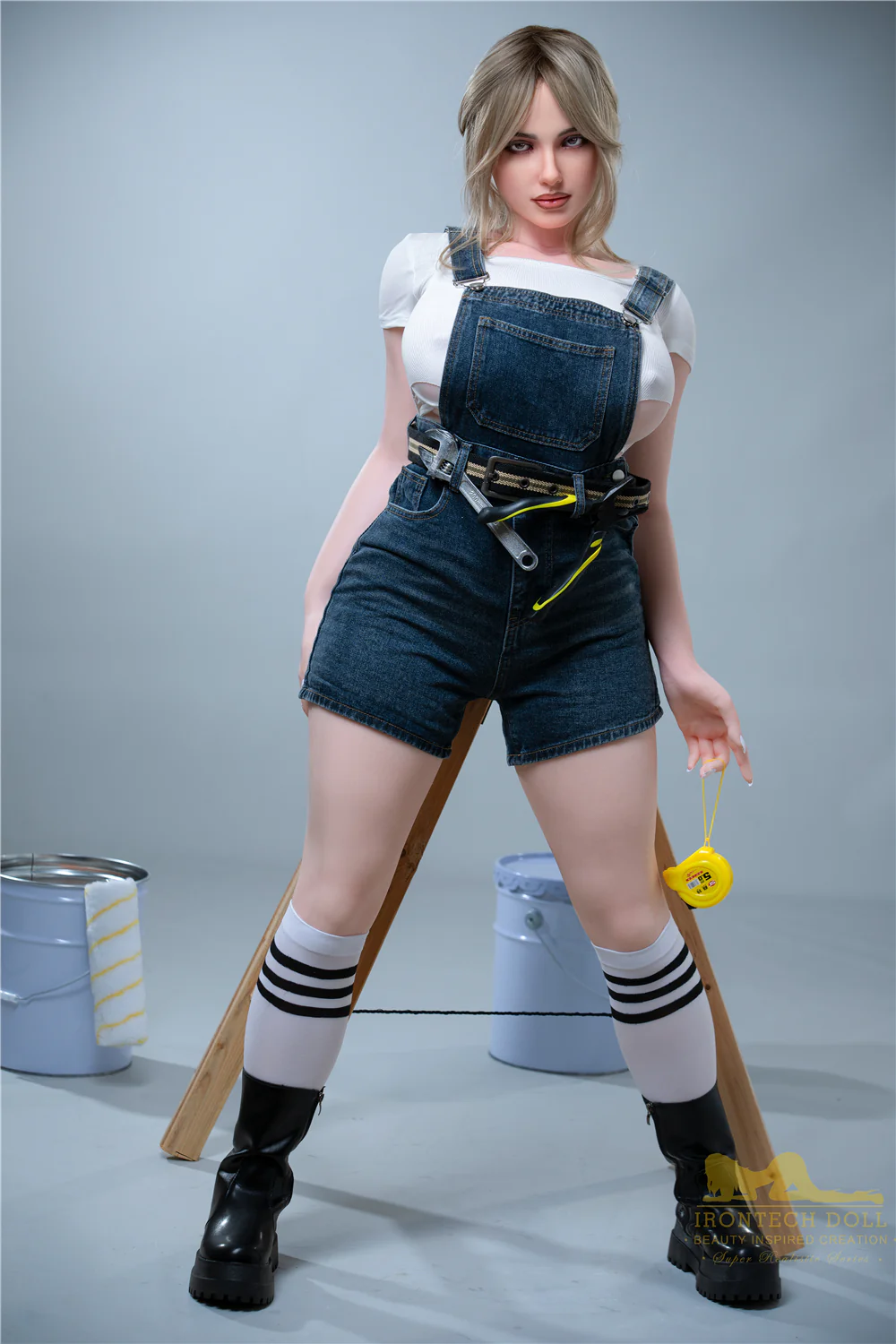 Luna hard head 160cm(5ft3) H-Cup  Silicone Realistic Sex Doll - Irontech Doll®- USA STOCK - Image 3