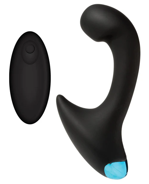 OptiMale Vibrating P Massager w/Wireless Remote - Black - Image 2