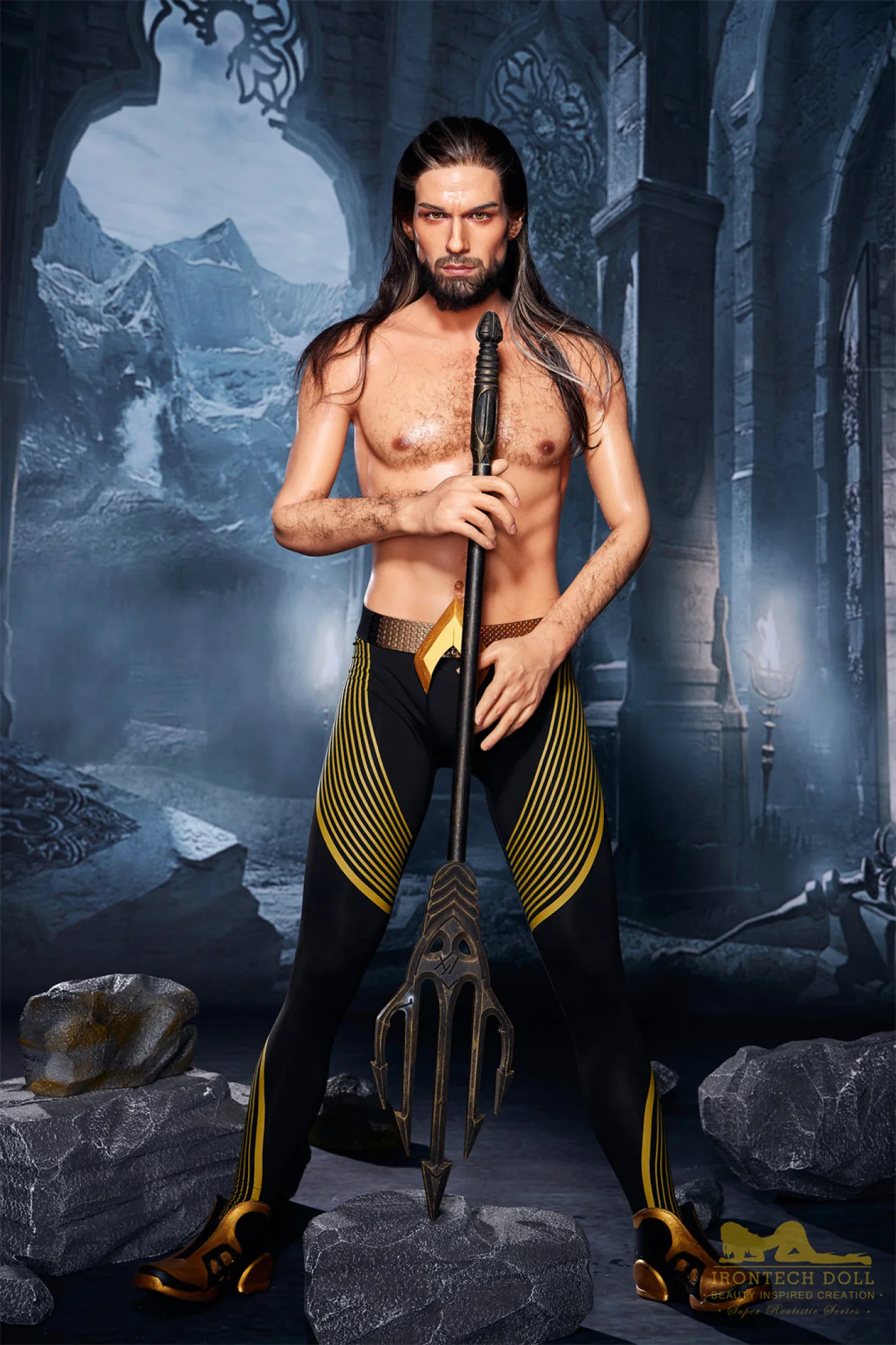 Thomas  170cm(5ft7)  Aquaman Silicone Male Sex Doll - IronTech Doll® - Image 16