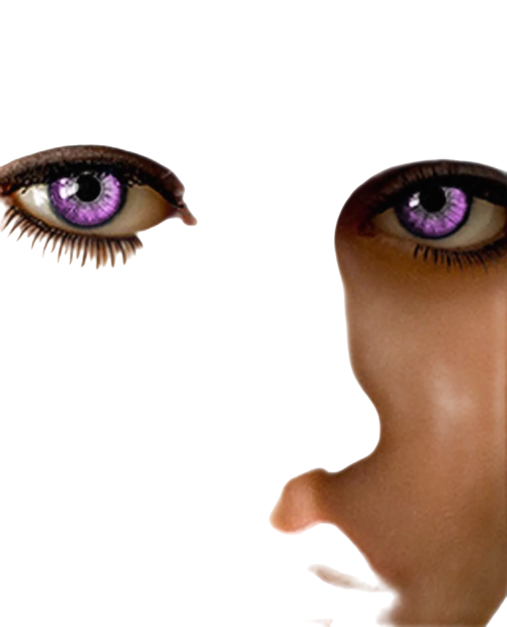 Violet Replacement Eyes For Sex Dolls